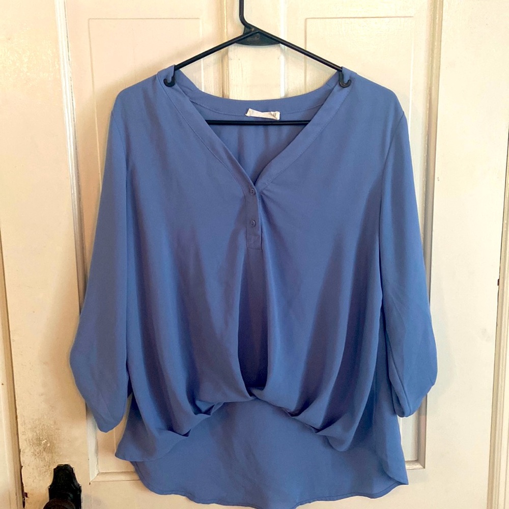 Lush high low blouse